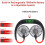 Ventilateur de cou portable rechargeable par USB, 3 vitesses, mains libres 2