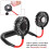 Ventilateur de cou portable rechargeable par USB, 3 vitesses, mains libres 7