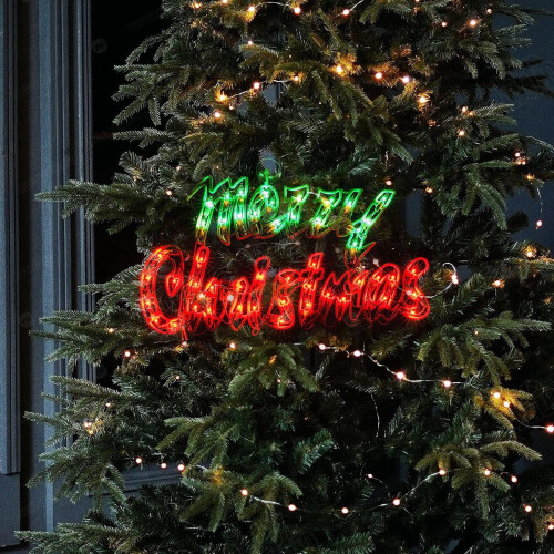 God Jul Ljusskylt 17,7 tum 1