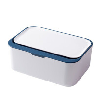 Distributeur de lingettes humides avec couvercle pour la maison et le bureau