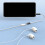 Type C to 3.5mm plug Converter Earphone Adapter Cable-Silver 8