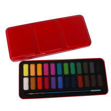 Aquarellfarben-Set, Künstlerqualität, 24 Farben