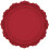 Set roter Silikonuntersetzer, 9,1 Stück 2