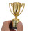 Coppe trofeo dorate in plastica, 6 pezzi 3