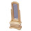 Miroir de coiffeuse pour maison de poupée 1:12, en bois avec tiroirs 1