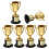 Coppe trofeo dorate in plastica, 6 pezzi 5