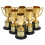 Coppe trofeo dorate in plastica, 6 pezzi 6