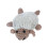 Turtle-shaped crochet drink coasters handmade set of 4 6