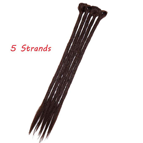 Extensões de cabelo LELINTA Crochet Locks, 20 polegadas, 8 cores 1