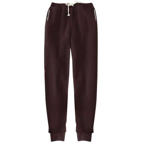 Thermal High-Waisted Women's Pants Brown XL