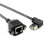 Predlžovací kábel Cat6 Ethernet, pravouhlý, 8P8C samec - 1