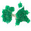 St. Patrick's Day-ljusslinga LED Grön 90 cm 1