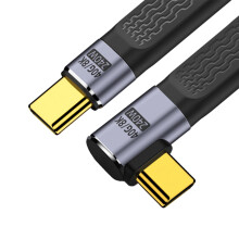 USB-C - USB-C kábel USB4 40Gbps100W8K13cm