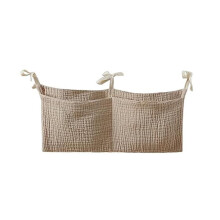 Sac de rangement pour berceau – Panier de chevet pour chambre de bébé avec
