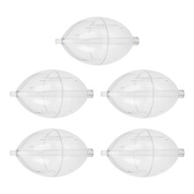 5 pièces pêches glisser coulée Spin flotteur ovale flotteur