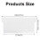 10Pack Vertical Blind Plastic Weights for Seamlessly Window 7