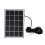 Panou solar monocristalin 10W5V, rezistent la intemperii, IP65, pentru 1