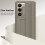 TECH CIRCLE Samsung Galaxy Z Fold6 5G Hülle Braun 3