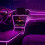 Luz ambiente LED RGB de 118 polegadas para interiores de carros com luz de fibra óptica USB. 7
