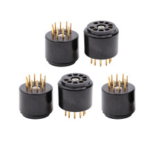 Economizador de Teste de Soquete de Tubo de VáCuo de 9 Pinos para 6DJ8 12AX7 ECC83 B339 CV492 6L13 12AU7 ECC82 B329 Tubo de Alta Fidelidade AMP