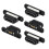 Juego de 5 conectores hembra Micro-B USB 2.0 1