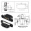 Juego de 5 conectores hembra Micro-B USB 2.0 5