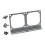 PC Memory Fan Holder Overclocking Cooling Fan Bracket PC Case-2 1