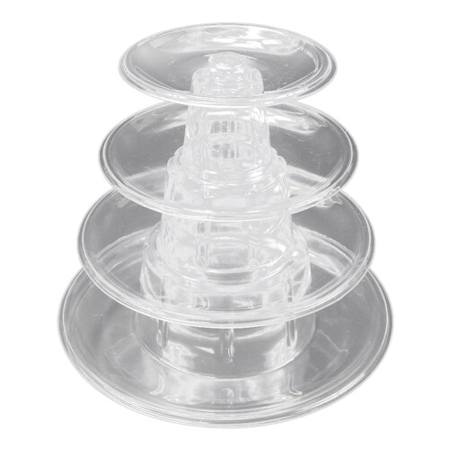 Torre expositora de macarons, suporte para bolo de 4 camadas 1