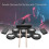 USB Roll-Up Silicon Drum Set 7 Pads for Beginners 2