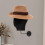 Wall Mount Mannequin Head Display Rack Black Flannel 6