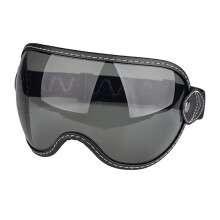 Lunettes de moto coupe-vent à haute résistance aux chocs,-Gris