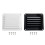 Rectangles Boats Louvered Ventilation Vent Venting Panel-White 2