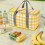 Insulated Reusable Grocery Bag Zippered Top 1 Pack 2