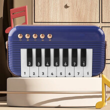 Mini Piano for Kids 15 Keys Portable Early Learning Toy