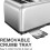 4-Slice Toaster Brushed Stainless Steel 1500W 7