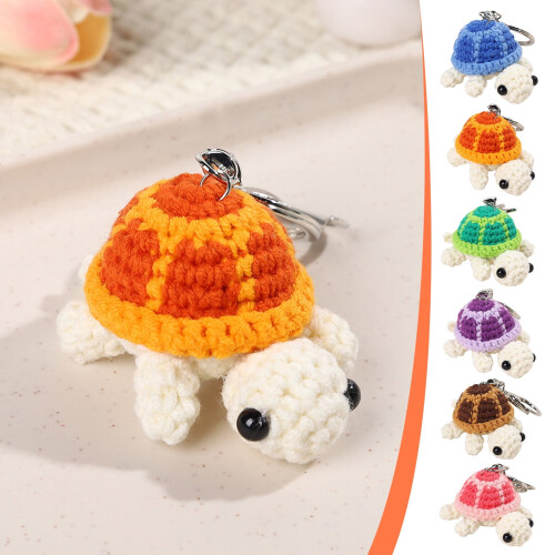 Hand-Woven Mini Turtle Crochet Kit with Affirmations 1