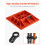 High Lift Jack Base and Handle Keeper 11.6" x 11.6" 7000 lb 2