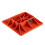 High Lift Jack Base and Handle Keeper 11.6" x 11.6" 7000 lb 5