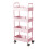 4-Tier Rolling Utility Cart Heavy Duty Metal Frame 2