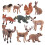 Animal Model Figures Playset 10 Pieces 5