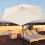 Cantilever Awning Replacement Canopy UV Protection 2m 6-Rib 5