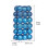 Christmas Ball Ornaments Shatterproof Blue 36pcs 5