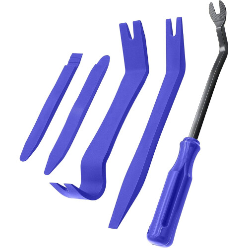 Auto Trim Removal Tool Kit Blue 5 pcs