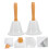 Metal Table Bell for Teachers and Elderly 2 pcs 4