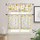 Yellow Bee Sunflower Kitchen Curtain Set 3-Piece 1