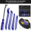 Auto Trim Removal Tool Kit Blue 5 pcs 4