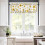 Yellow Bee Sunflower Kitchen Curtain Set 3-Piece 4