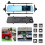 Dual Lens Dash Cam 1080P with 4.3 Inch Mirror Display 1