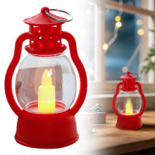Mini linterna LED vintage para decoración de interiores y exteriores.