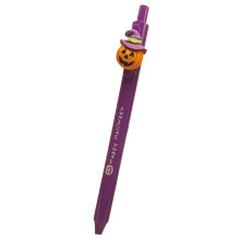 Halloween Gelpenne Græskar Kranie Spøgelse Flagermus Form Sort Blæk